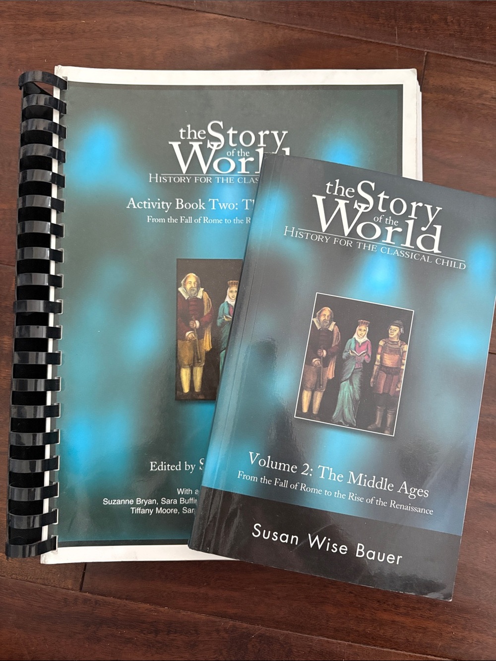 The Story of the World Volume 2: The Middle Ages - Blue History Book by
